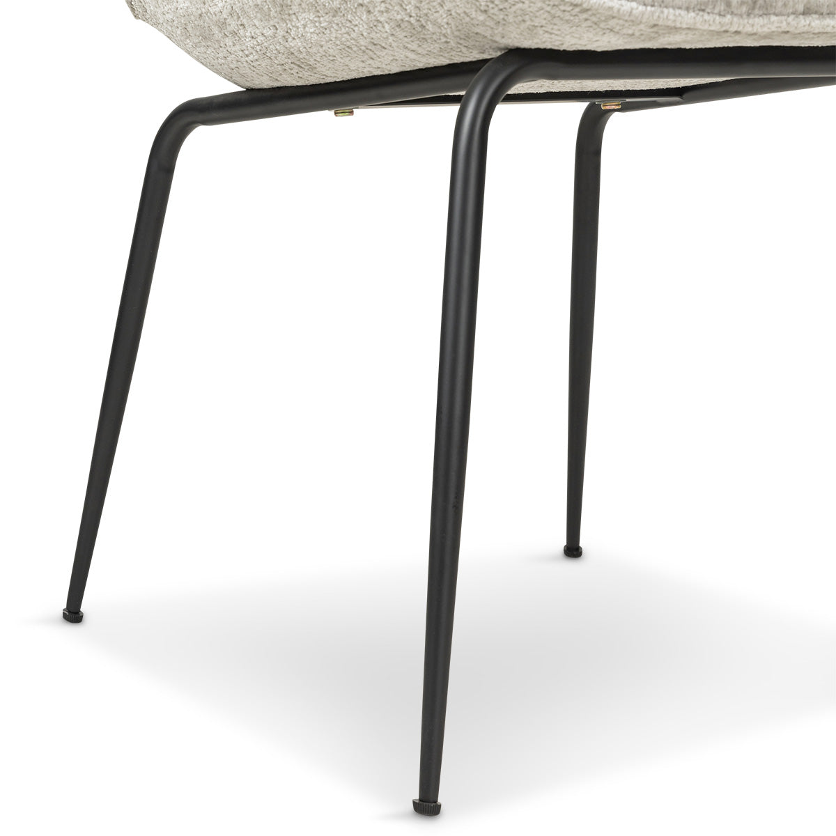 Amalfi Dining Chair in Matte Black Frame